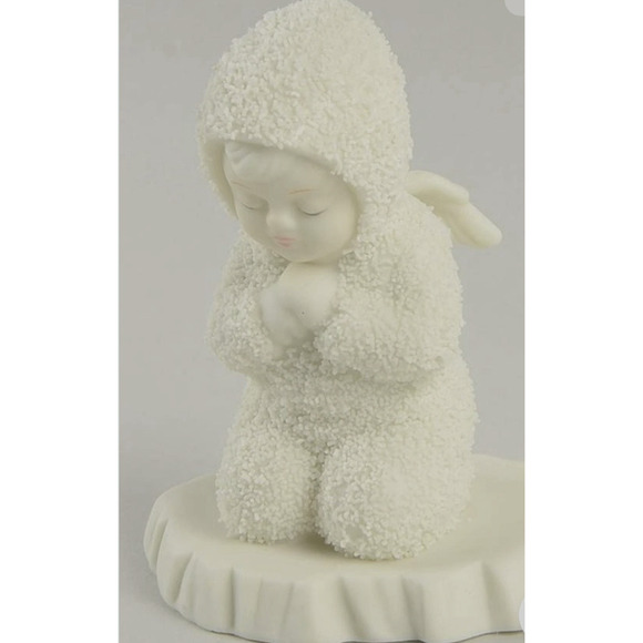 Dept 56 Snowbabies Now I Lay Me Down to Sleep Angel Figurine 2003 Prayer - Picture 4 of 12